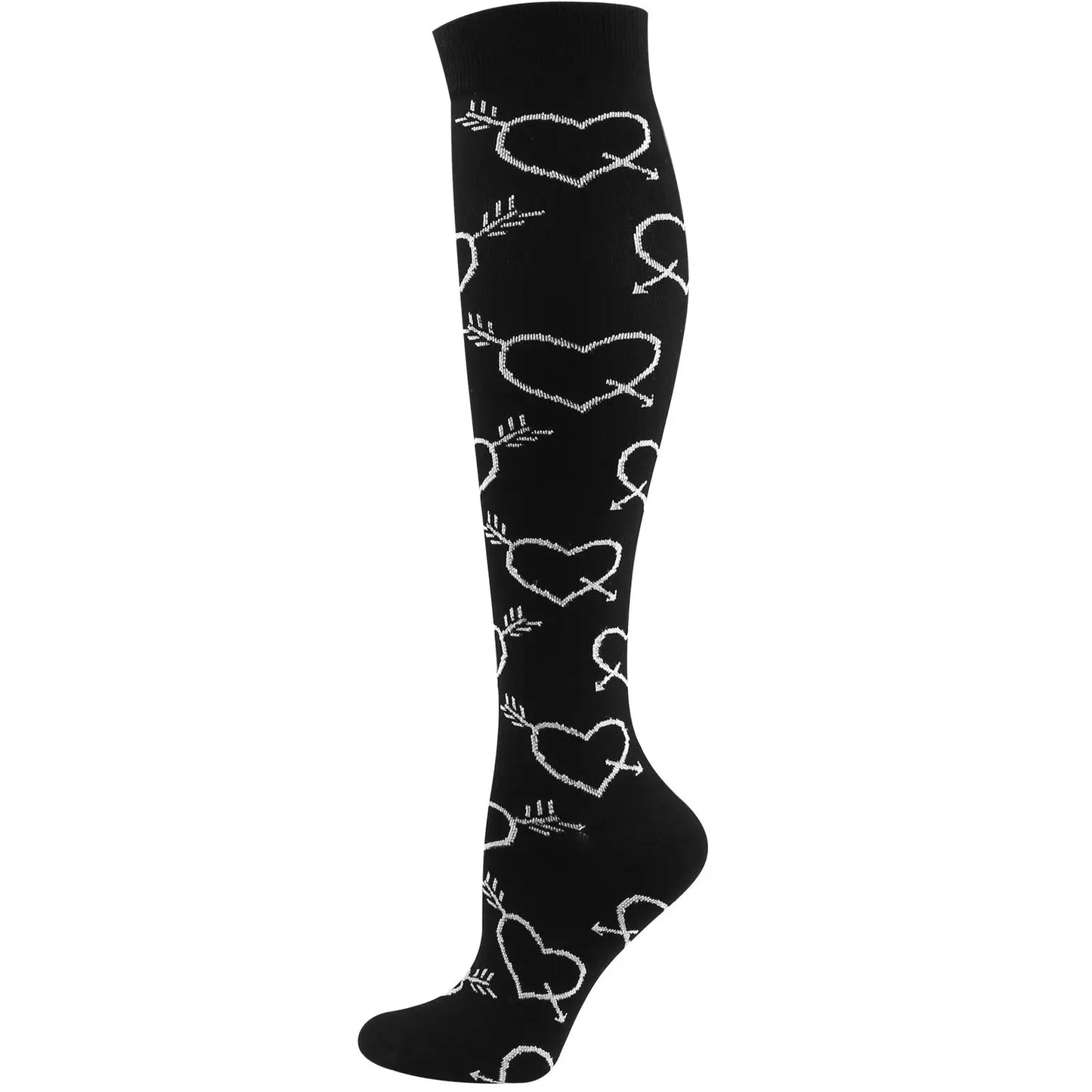 Compression Stockings for Men & Women - Edema Varicose Vein Support Sports Running Pressure Socks