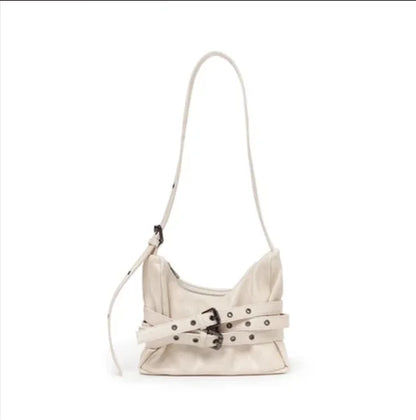 SAMO ONDOH South Korean Shoulder Bag — Hong Eun-Chae & Song Yuqi Inspired Motorcycle Underarm Bag