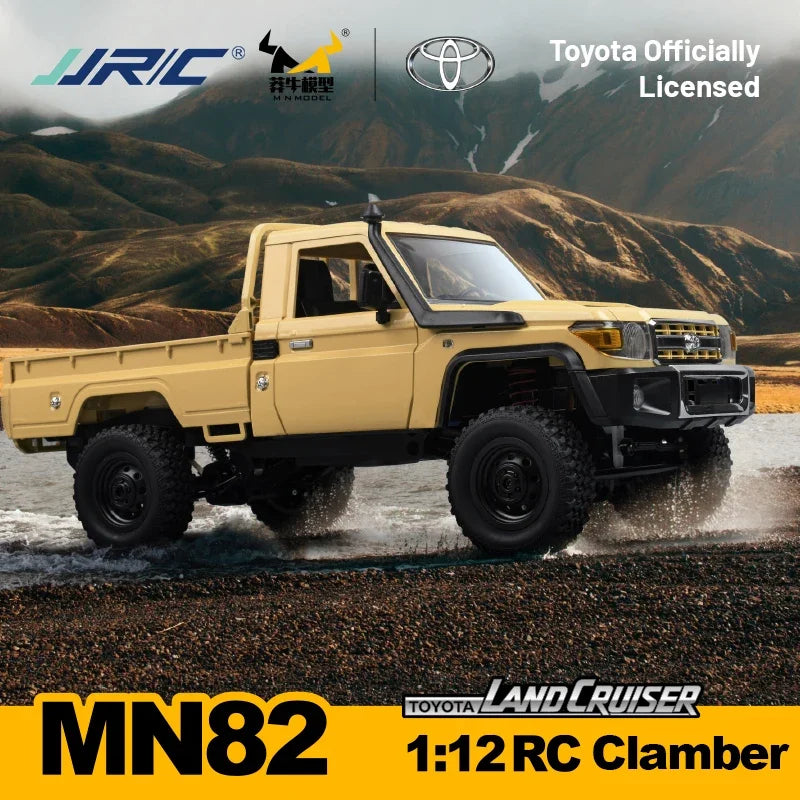 MN82 Pro RC Off-Road Vehicle — 1:12 Scale 4WD Climbing Car for Toyota LC79 Simulation