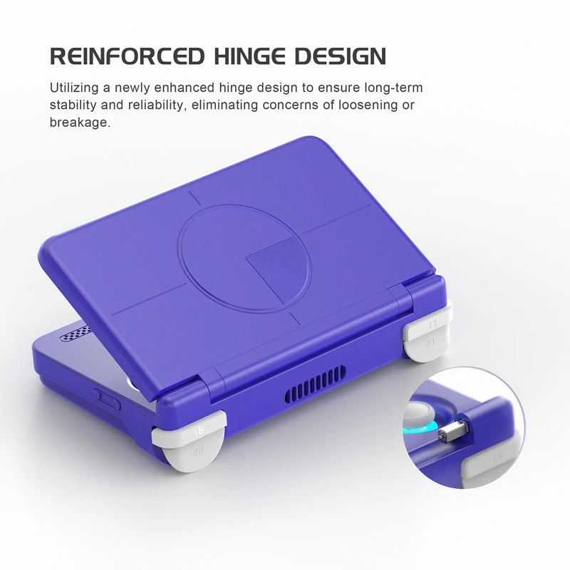 Retroid Pocket Flip 2 Handheld Game Console – Portable Retro Gaming System for Emulation & On-the-Go Play