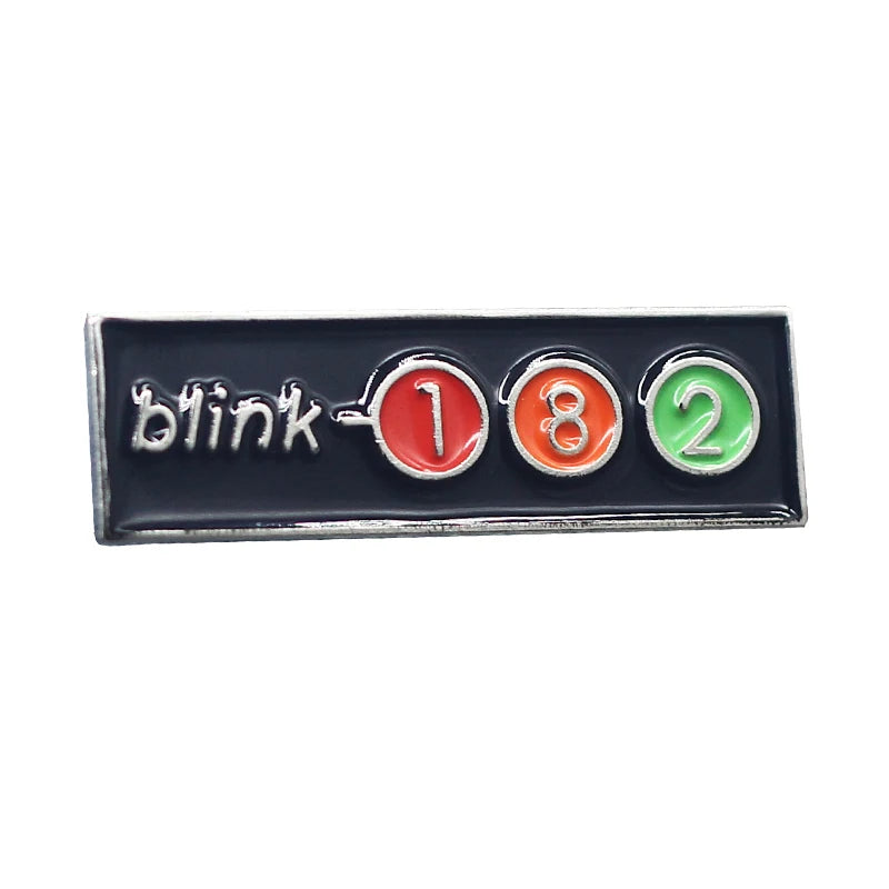 Worldwide Classic Band Logo Enamel Pin – Rap & Rock Music Badge for Hoodies, Backpacks, Decorative Accessories, Fan Gift