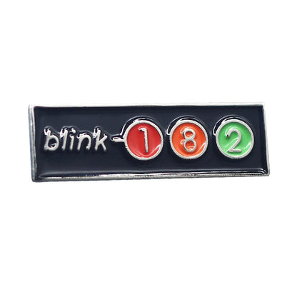 Worldwide Classic Band Logo Enamel Pin – Rap & Rock Music Badge for Hoodies, Backpacks, Decorative Accessories, Fan Gift