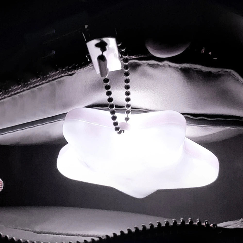 1/2/3PCS Purse Heart LED Light – Motion Activated Handbag Lamp, Heart Shaped Purse Charm for Women