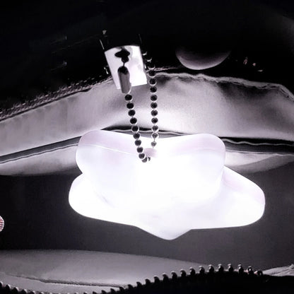 1/2/3PCS Purse Heart LED Light – Motion Activated Handbag Lamp, Heart Shaped Purse Charm for Women