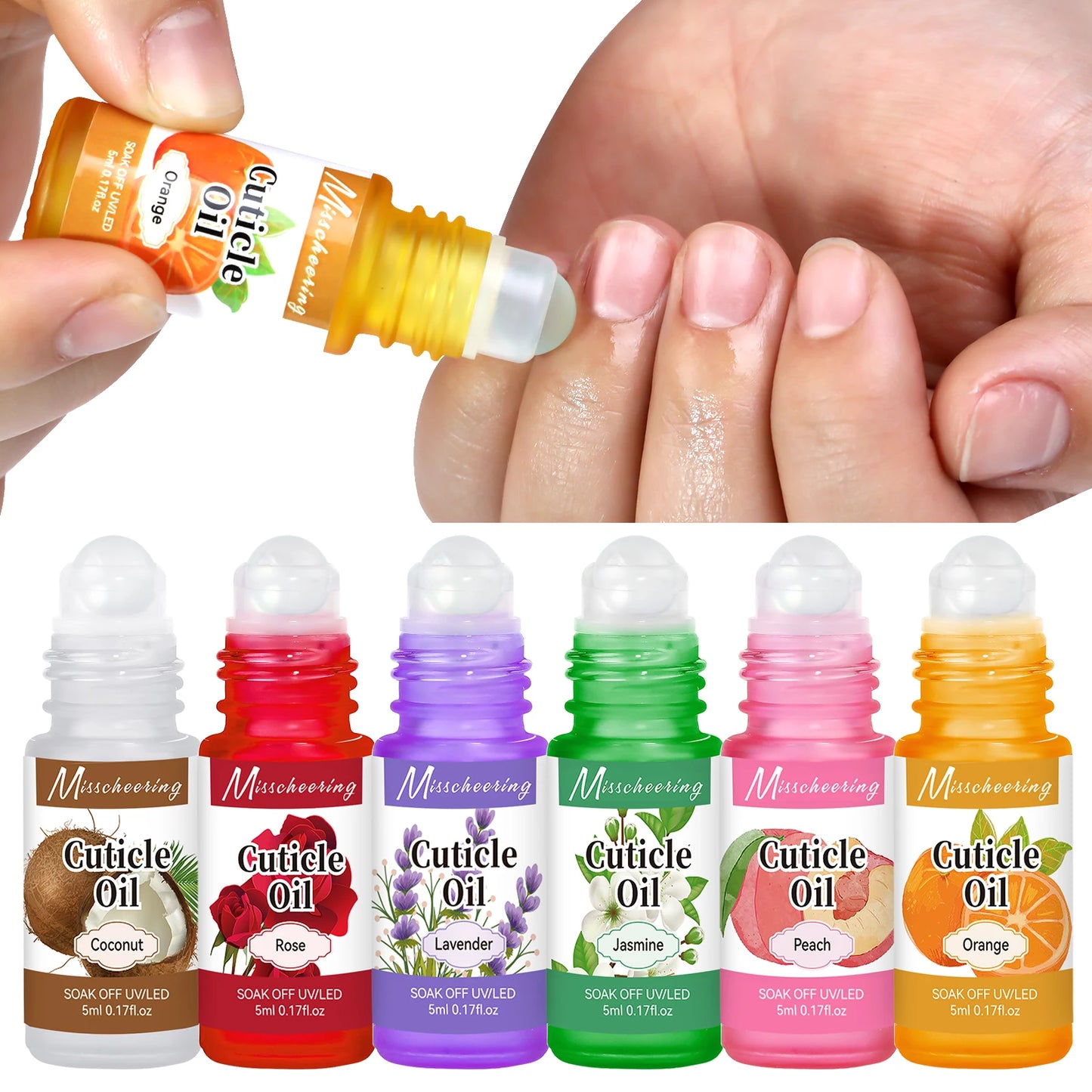 5ml Nail Care Nutrition Oil – Cuticle Strengthening & Repair Serum for Damaged Nails | Daily Nourishing Nail Treatment