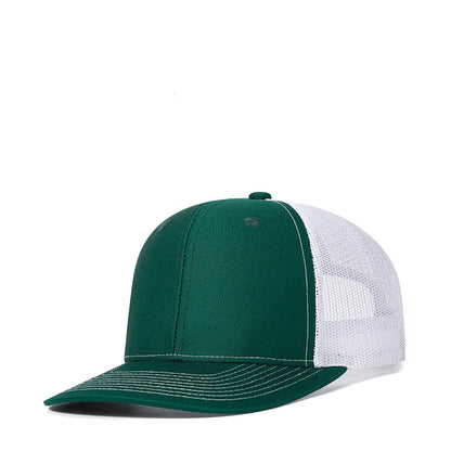 Custom Logo Snapback Hat - Embroidered Mesh Sports Cap for Men & Women, Adjustable Baseball Cap
