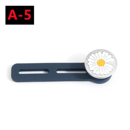 Adjustable Metal Button Extender for Jeans & Pants – Retractable Waistband Expander (1/5/10PCS Sewing Free)