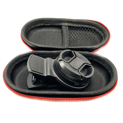 37/52MM CPL Circular Polarizer Filter — Universal Black Camera & Phone Clip-On Lens Accessory for Wide-Angle Photography