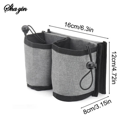 Travel Luggage Cup Holder - Hands-Free Suitcase Drink Carrier for Coffee, Water Bottles & Travel Mugs