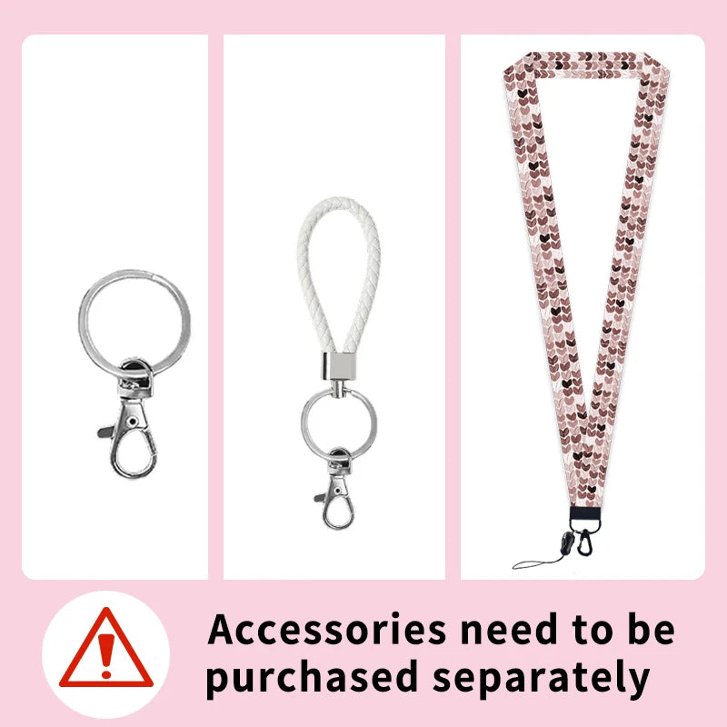 Spanish Football Neck Strap Lanyard – Cartoon Badge Holder ID Card for Kids, Students, Girls & Boys Gift