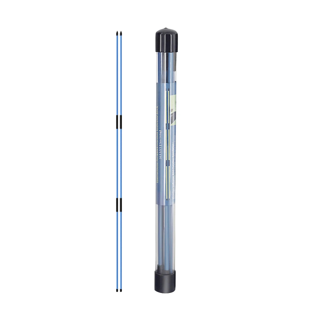 Golf Swing Training Alignment Sticks – 2 Sets 48” Collapsible Practice Rods in 5 Colors