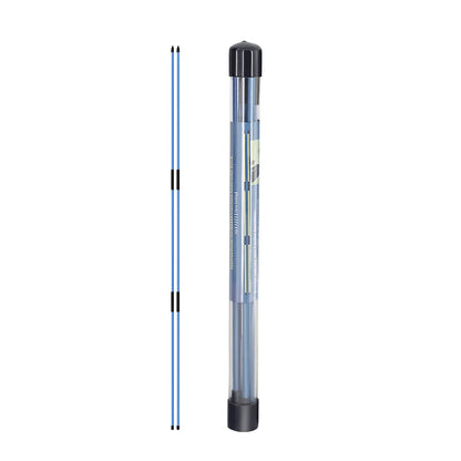 Golf Swing Training Alignment Sticks – 2 Sets 48” Collapsible Practice Rods in 5 Colors