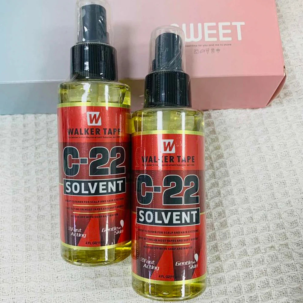 C-22 Solvent Spray Remover — Lace Wig & Toupee Adhesive Remover, Wig Glue & Tape Hair Extension Cleaner