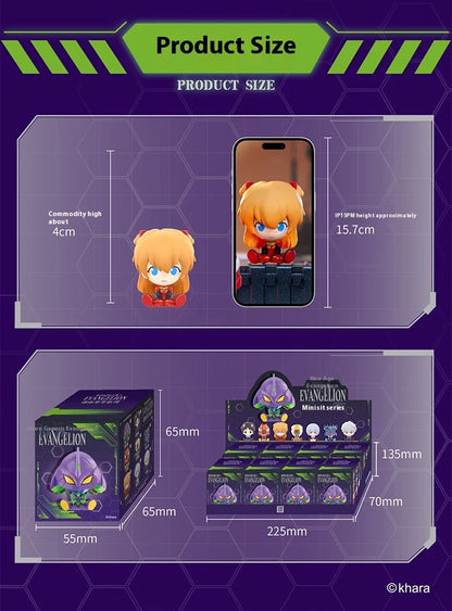 Evangelion Mini Sitting Series Blind Box – Anime Figure Collectible Decoration & Custom Gift