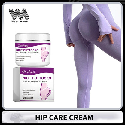 Hip Firming Cream – Skin Tightening & Lifting Body Care, Helps Improve Sagging, Firming Moisturizer for Smooth & Toned Silhouette
