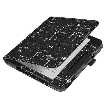 KOBO Libra 7" Leather Case – Hand Strap, Stand & Card Slot Cover for Libra Colour, Libra 2, Libra H2O (N428/N418/N873)