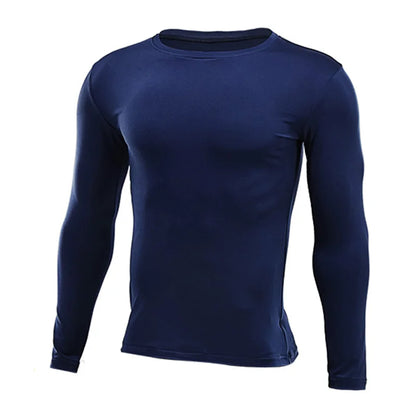 Unisex Compression Long Sleeve Base T-Shirt – Sports Fitness Top for Men, Women & Kids (Running, Gym, Basketball, Football)