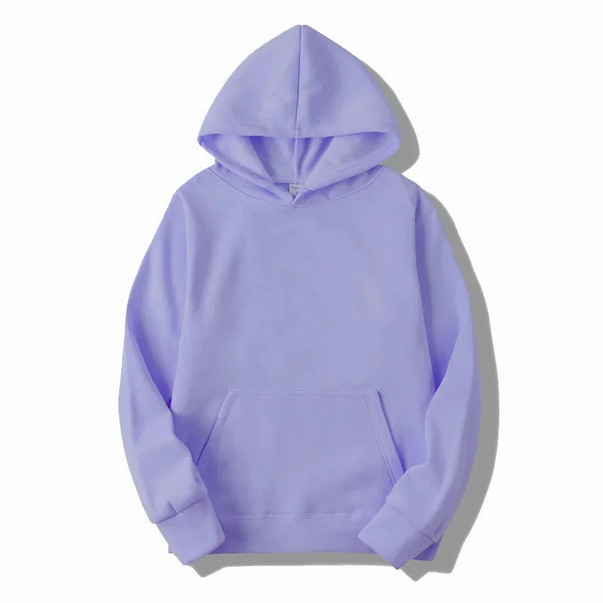 Fashion Men's & Women's Hoodies – Casual Solid Color Sweatshirts for Spring, Autumn, Winter