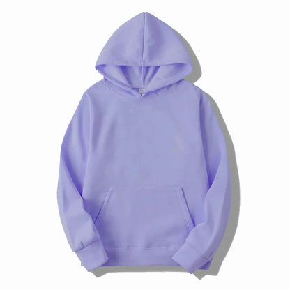 Fashion Men's & Women's Hoodies – Casual Solid Color Sweatshirts for Spring, Autumn, Winter