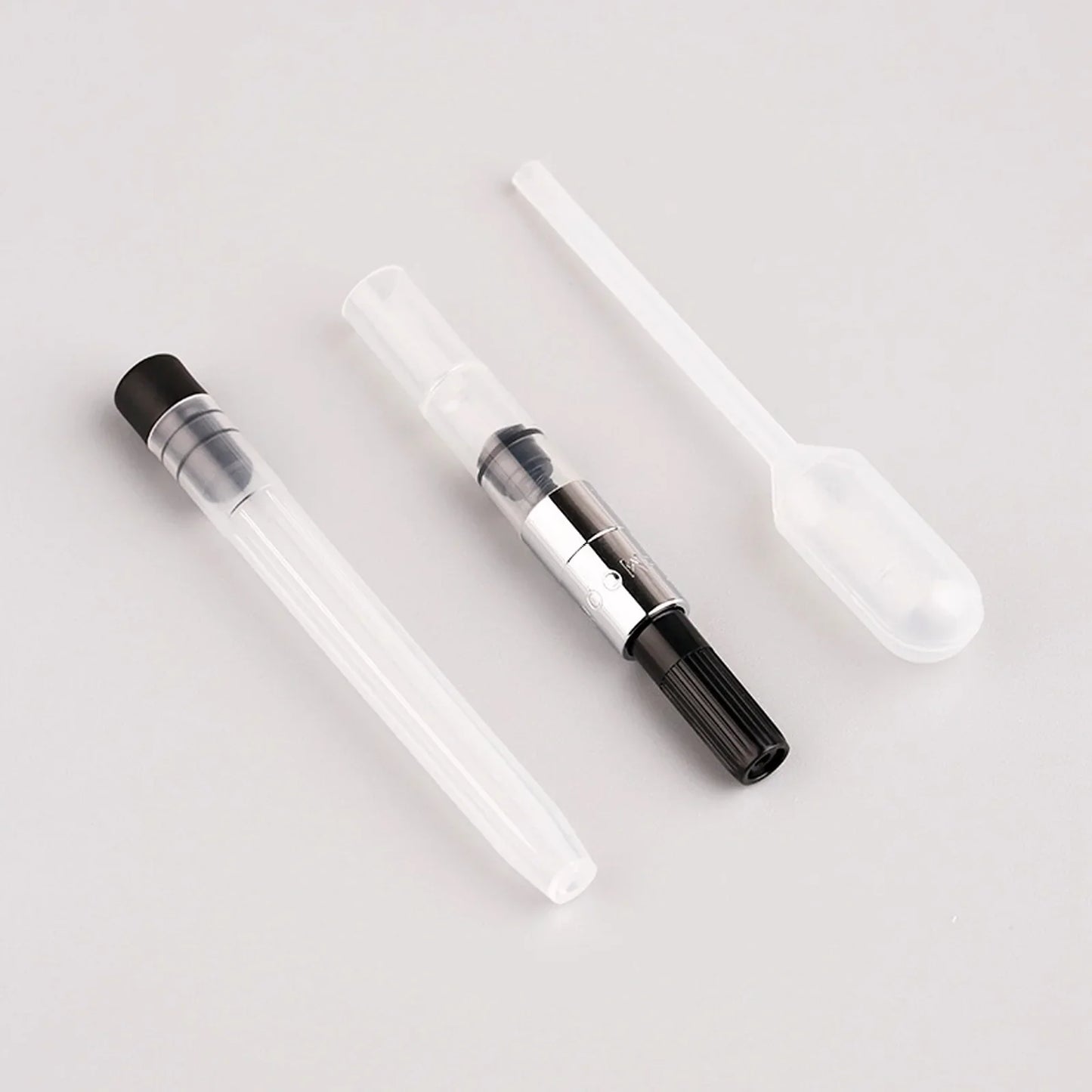 MAJOHN A1 A2 Fountain Pen Ink Sac – Large Capacity 5.5 Caliber Press-Type Refill with Plug for School & Office