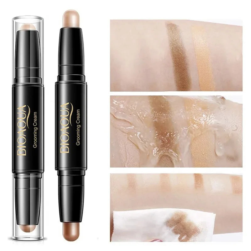 Foundation and Concealer Pen – Long-Lasting Dark Circles Corrector and Contour Stick Makeup