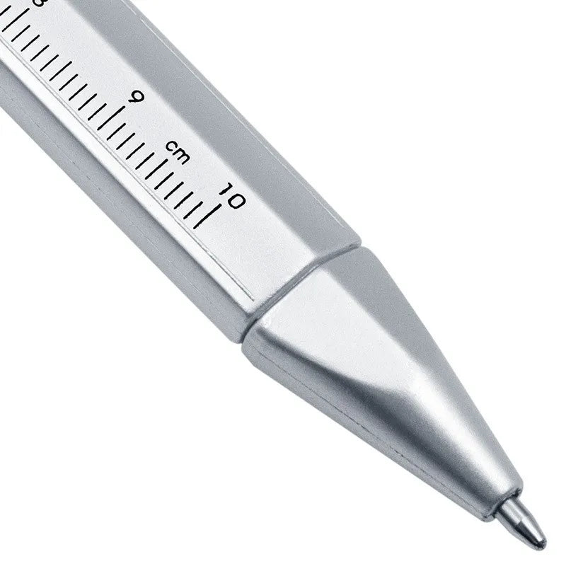 Multifunction Caliper Ballpoint Pen — 0.5mm Gel Ink Roller Pen with Vernier Caliper Design, Creative Stationery