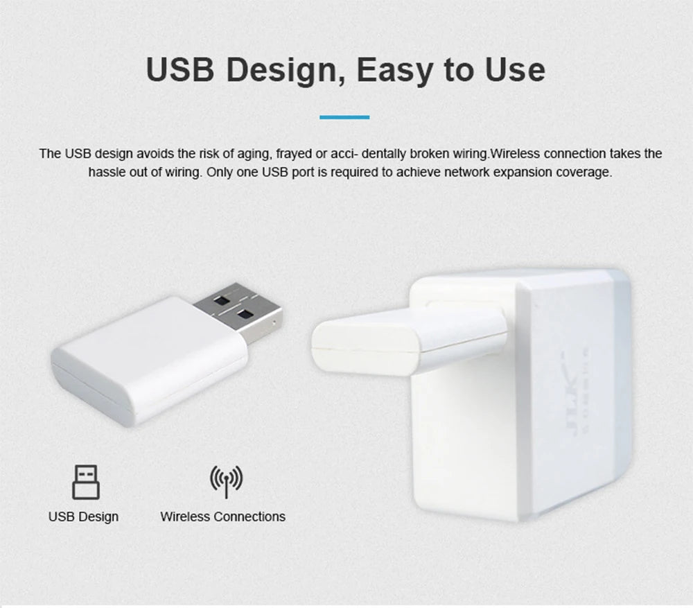 Tuya Smart ZigBee Signal Repeater - USB Signal Amplifier & Extender for Smart Life Gateway & Home Automation Devices
