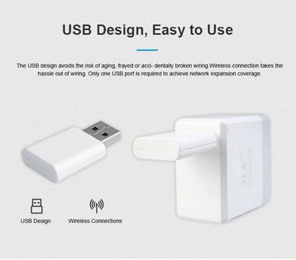 Tuya Smart ZigBee Signal Repeater - USB Signal Amplifier & Extender for Smart Life Gateway & Home Automation Devices