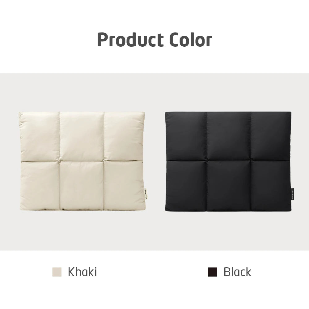 Comfy Puffy Laptop Bag 13-15 Inch — Shockproof, Ultra-Light Fluffy Notebook Sleeve for MacBook Air, Xiaomi, HP