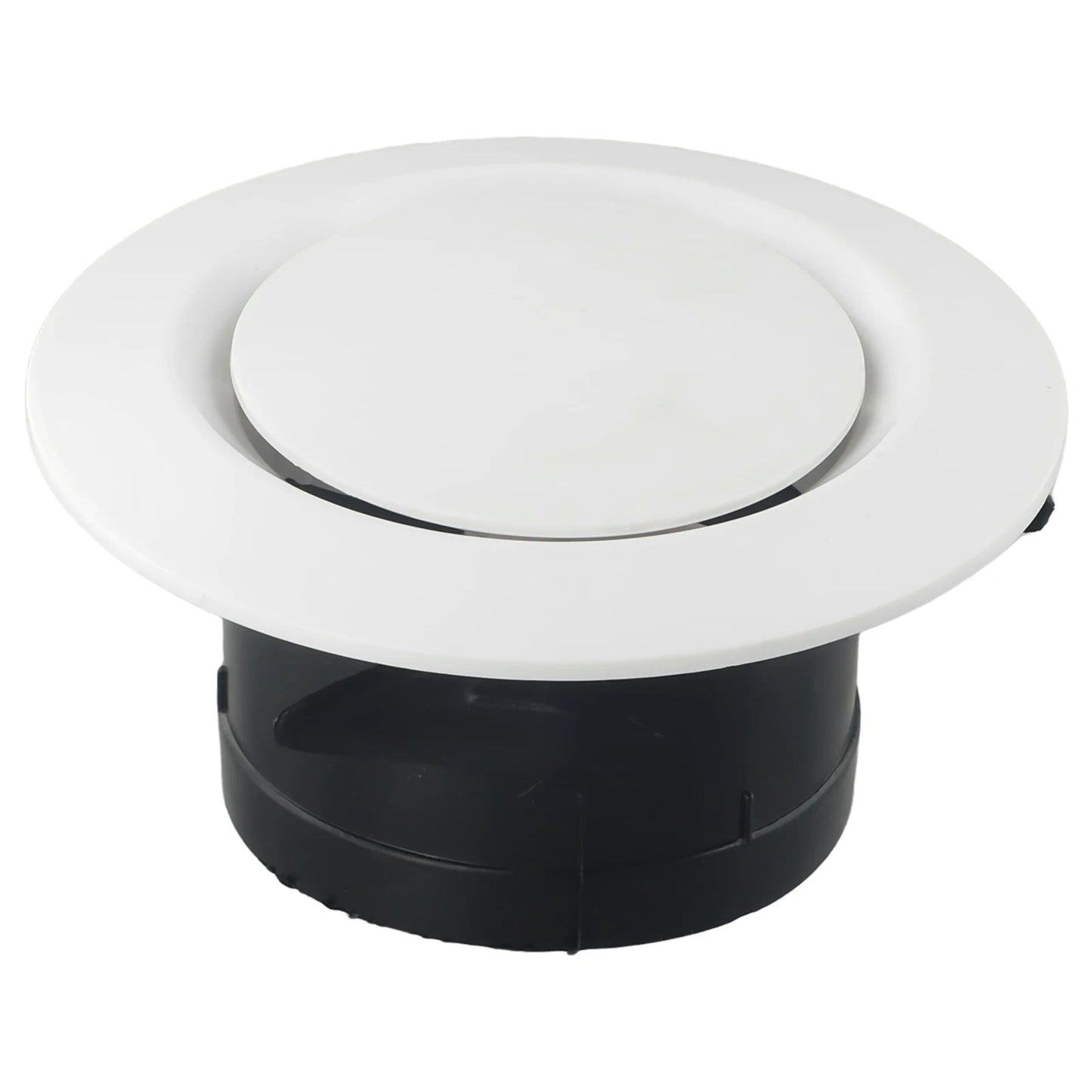 75-200mm ABS Ceiling Air Vent Grille – Adjustable Hot Air Diffuser Cover for Home Improvement
