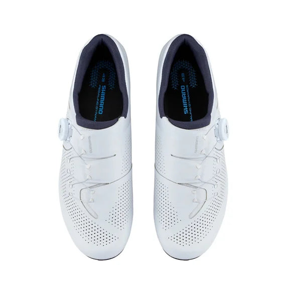 SHIMANO SH-RC302 Road Cycling Shoes - Glass Fiber Reinforced Nylon Self-Locking Bicycle Shoes