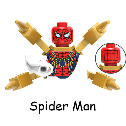 Super Heroes Model Figure Blocks – Invisible Predator vs Alien Jungle Killer Construction Toy for Children