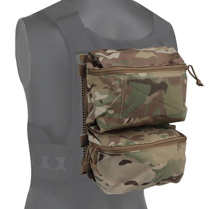 V5 FCPC Tactical Vest Backplate – Military Airsoft Hunting Plate Carrier with Sub-Package, Double Mag & Sundries Pouch
