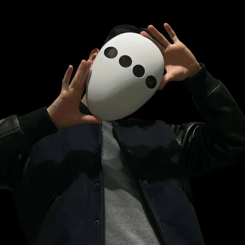3D Printed Designer Punctuation Mask - Masquerade Cosplay Costume for Singer, DJ, Stage, Rock & Hip Hop Performances