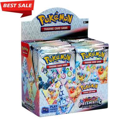 360-Piece Pokémon Trading Card Game Set - Destined Rivals, Prismatic Evolutions, Black Bolt, Scarlet & Violet 151 and Ultra Prism Booster Cards