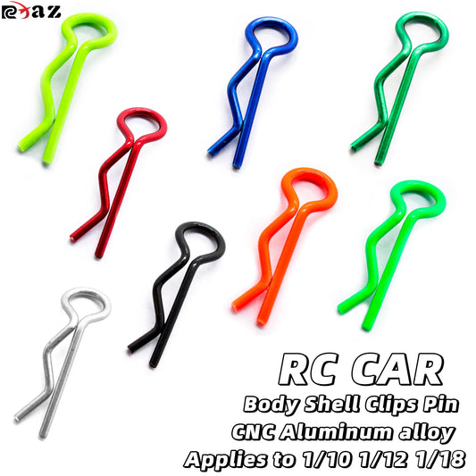 RC Car Body Shell Clips & Pin Buckles – 1/10, 1/12, 1/16 Replacement Parts for Traxxas, HSP, Redcat, RC4WD, Tamiya, Axial, SCX10, D90, HPI