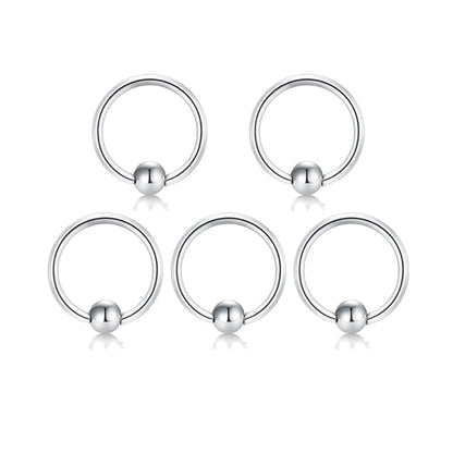 Stainless Steel Body Piercing Kit – Belly Button & Septum Piercing Set, Professional Piercing Tools for Personal and Salon Use
