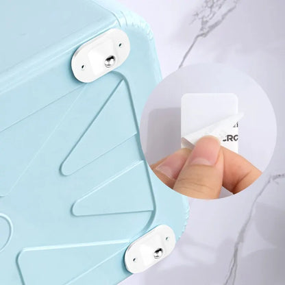 Upgrade Your Furniture Mobility with Self-Adhesive Mini Swivel Wheels - Stainless Steel Universal 360° Rotation Pulley for Storage Boxes and More