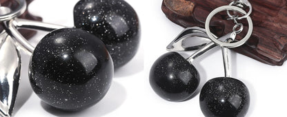 Cute Cherry Keychain Purse Charm – Bag Accessory for Handbags & Gifts for Women