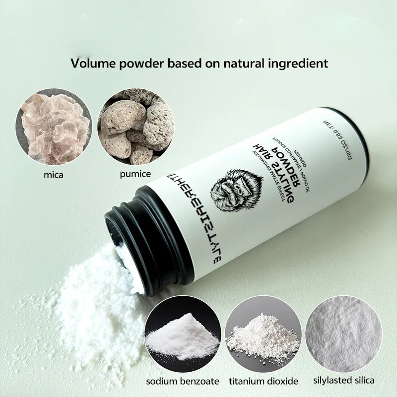 Hair Volumizing & Styling Powder - Oil-Control Root Lift for Long-Lasting Fullness and All-Day Hold