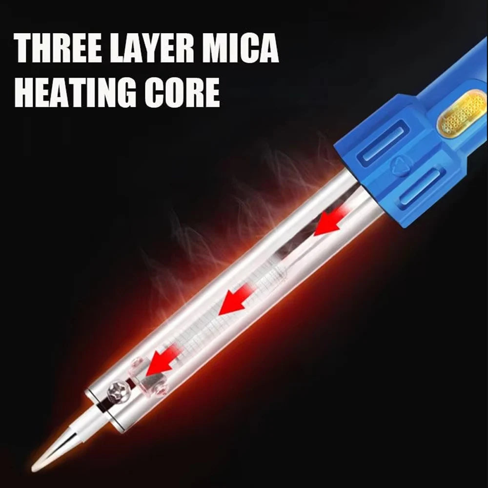 9Pcs Electric Hot Knife Cutter Kit - Soldering Iron Set for Plastic, Vinyl Carving and DIY Cutting Projects