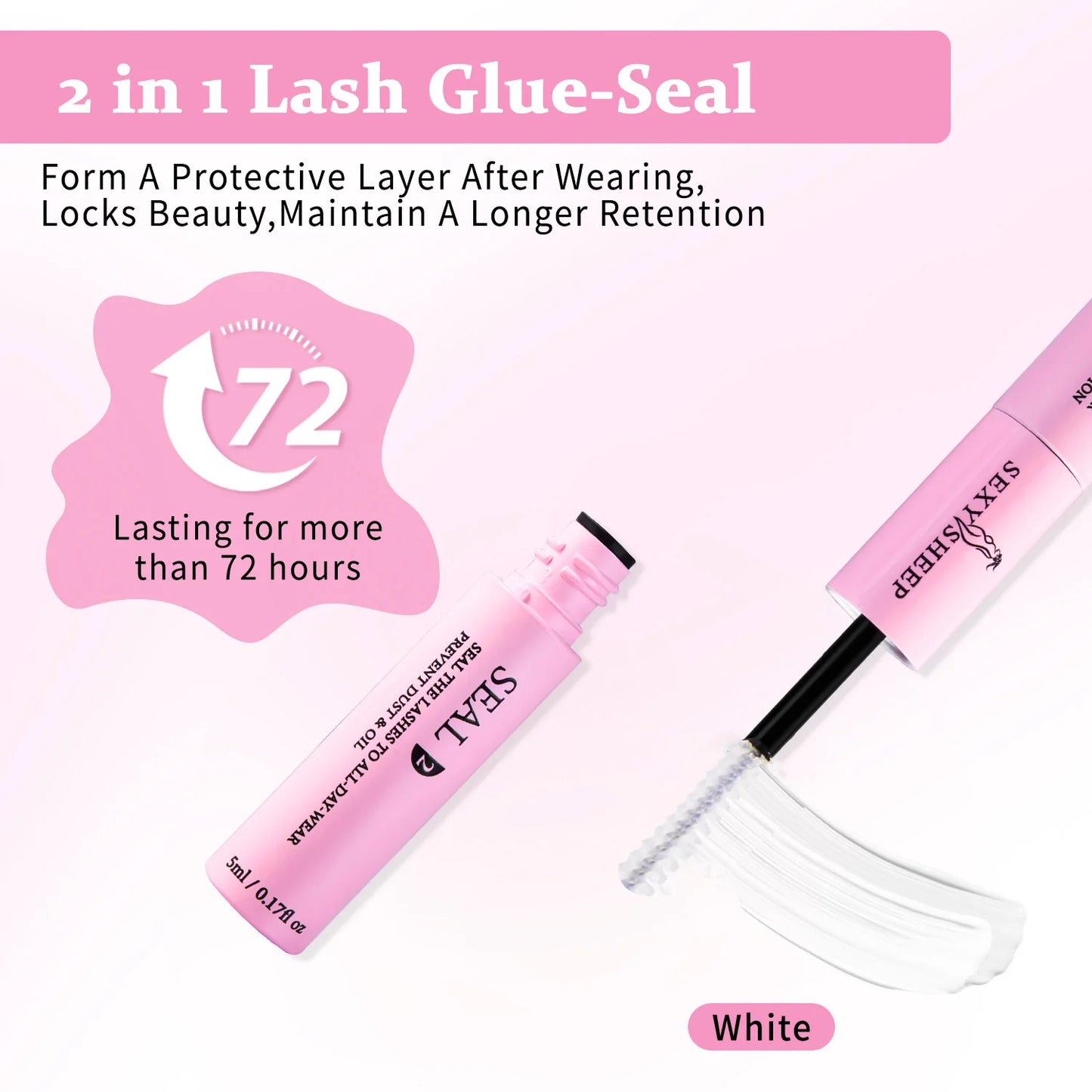 DIY Eyelash Extension Kit – D Curl Natural Lash Clusters Set with Bond, Seal, Remover & Tweezers for False Lash Application