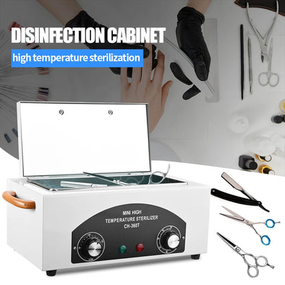 300W Metal Tools Sterilizer - High Temperature Dry Heat Sterilizer for All Metal Nail Tools