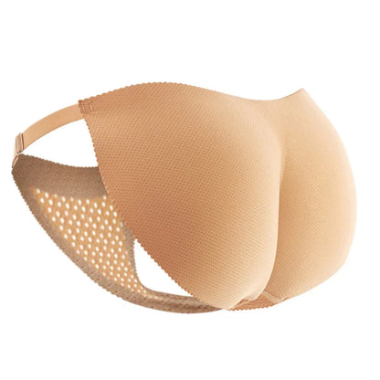 Hip Padded Panties for Women - Butt Lifter Shapewear with Push-Up Shaper Control Briefs, Includes Fake Ass Panty with Hip Pads