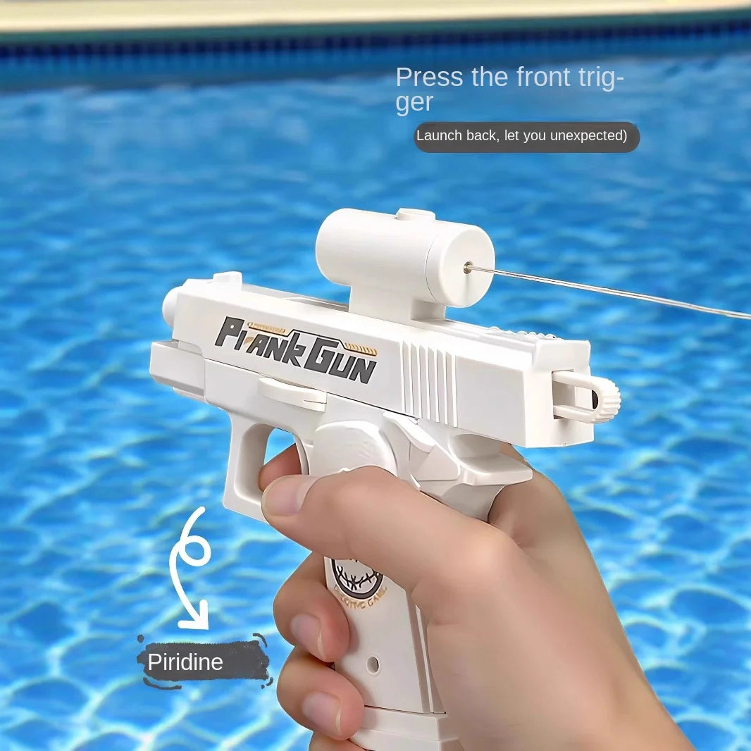 Double-Sided Reverse Water Gun – Funny Mini Tactical Water Sprayer for Kids & Adults, Beach & Pool Summer Water Fight Toy