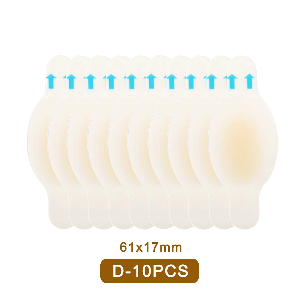 10/20PCS Hydrocolloid Foot Patches Heel Stickers | Anti-Wear Adhesive Bandages for Pain Relief & First Aid