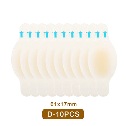 10/20PCS Hydrocolloid Foot Patches Heel Stickers | Anti-Wear Adhesive Bandages for Pain Relief & First Aid