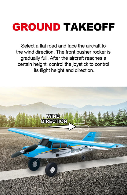Qidi560 Moore M7 Off-Road RC Plane – 4CH Brushless Fixed-Wing Aircraft, EPP Foam, Remote Control Airplane Toy