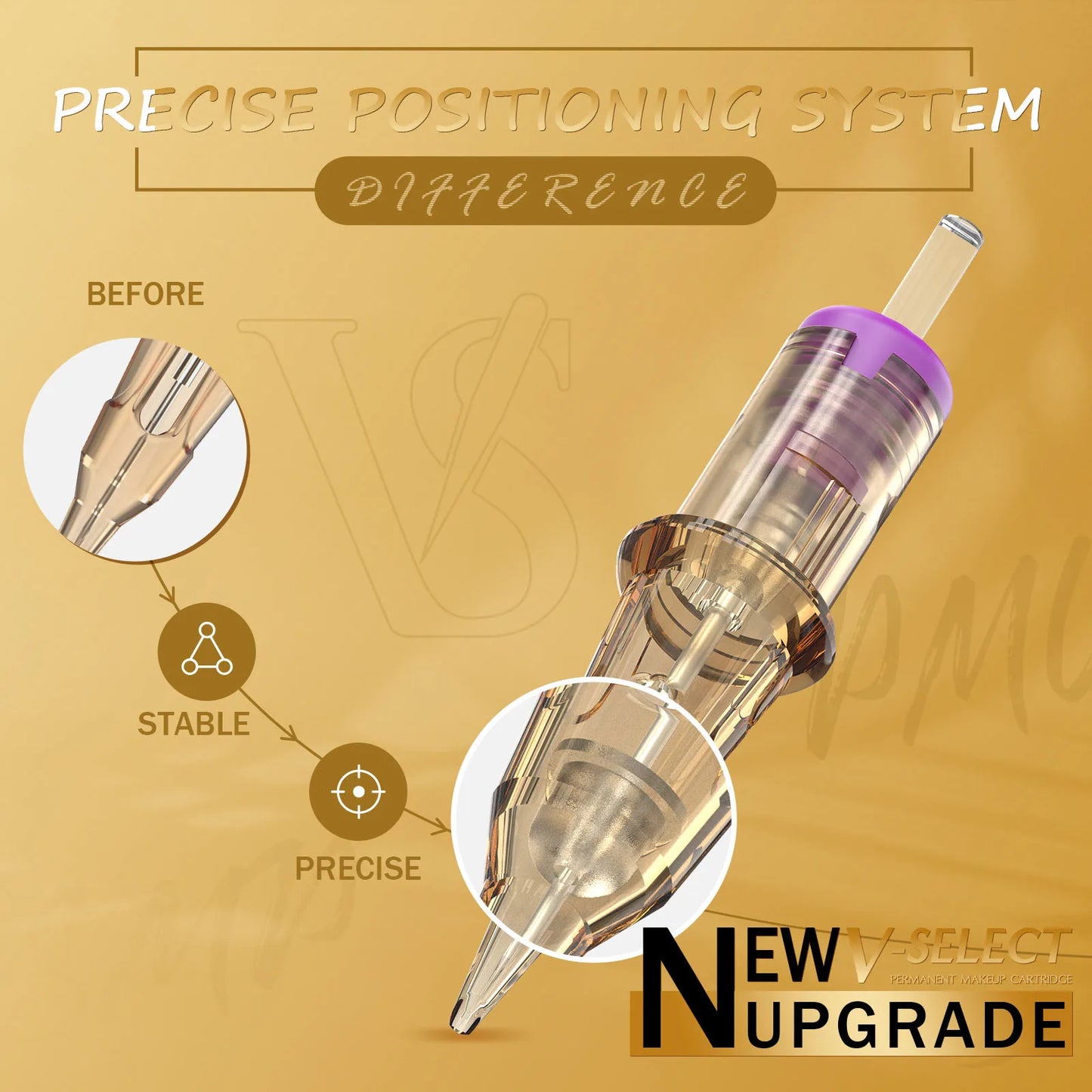 EZ Cartridge Tattoo Needles – PMU Micropigmentation for Eyeliner, Lips & Eyebrows, Microblading