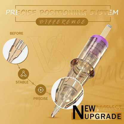EZ Cartridge Tattoo Needles – PMU Micropigmentation for Eyeliner, Lips & Eyebrows, Microblading